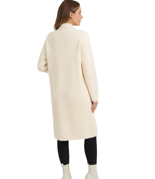 Love Token Ivory Taylor Long Cardigan