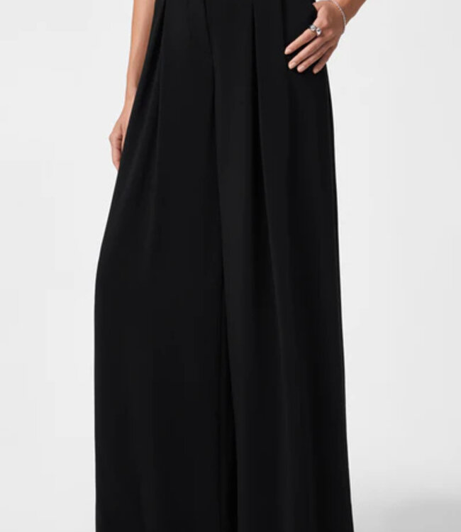 Trina Turk Saige Black Full Leg Pant