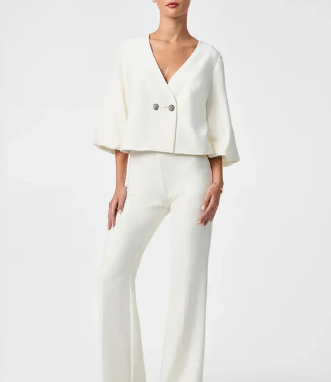 Trina Turk Winter White Chimayo Pant