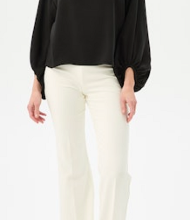 Trina Turk Ursa Black Full Sleeve Top