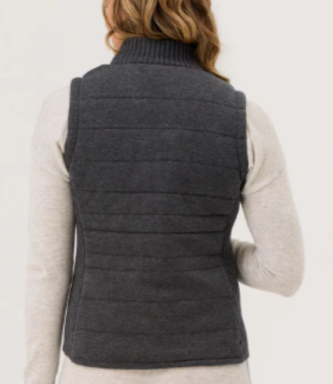 Krimson Klover Neva Full Zip Vest Grey