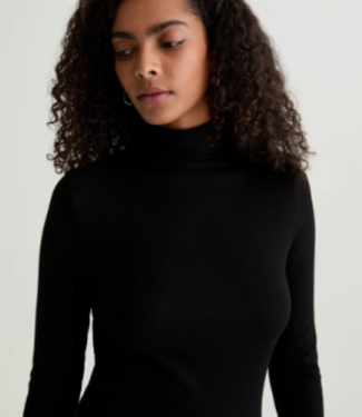 Adriano Goldschmied Chels Super Black Turtleneck