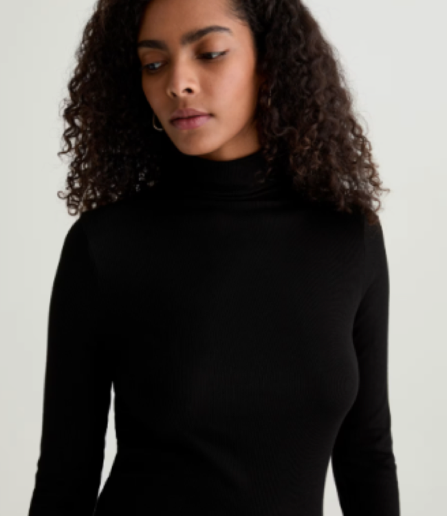 Adriano Goldschmied Chels Super Black Turtleneck