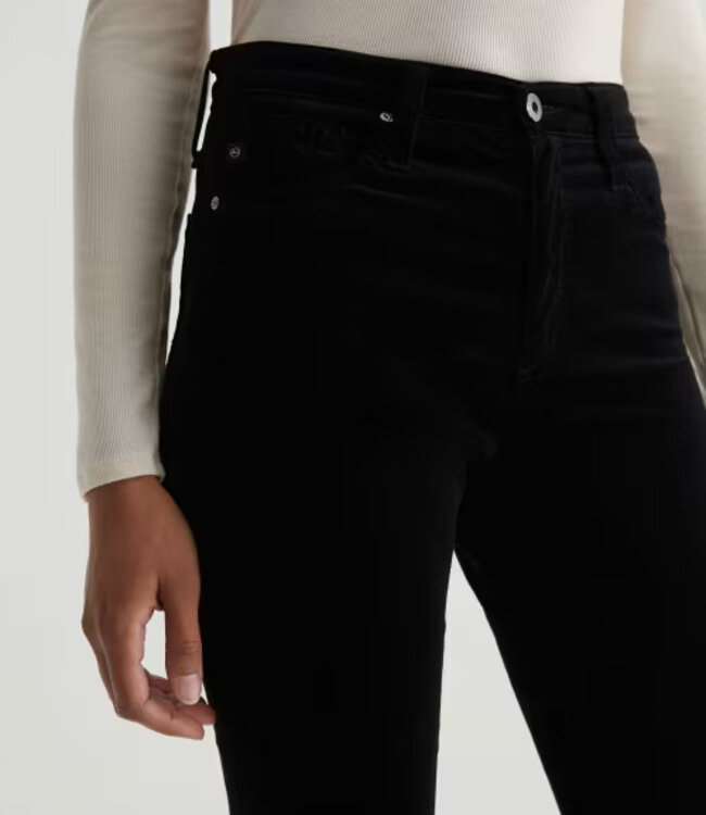 Adriano Goldschmied Farrah Boot Super Black Velvet