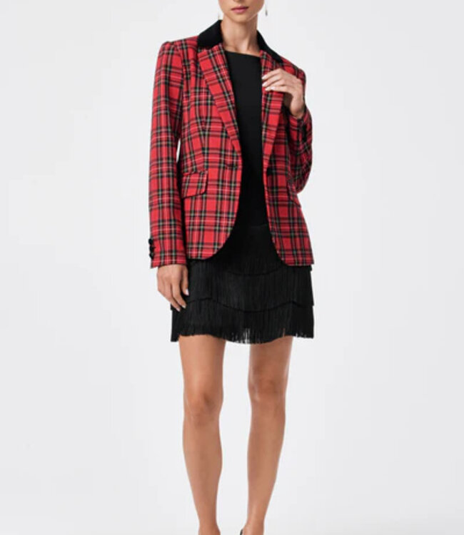 Trina Turk Palais Black Flapper Dress