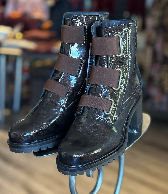 Bos & Co Machado Patent Bootie