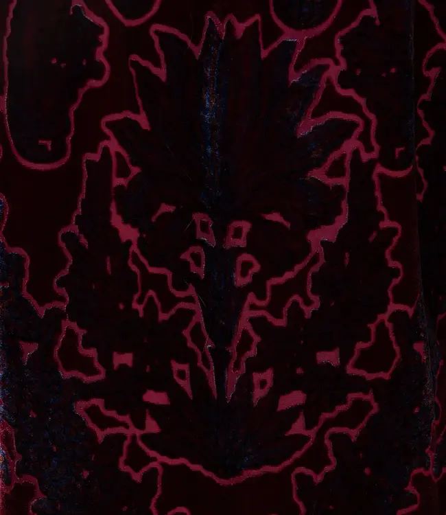 Hale Bob V-Neck Wine Burnout L/S Top