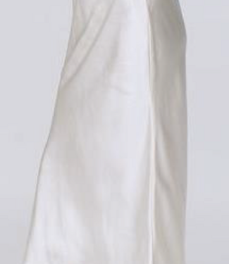 J Society Buttercream Satin Long Skirt