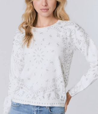 J Society Foil Bandana Sweatshirt