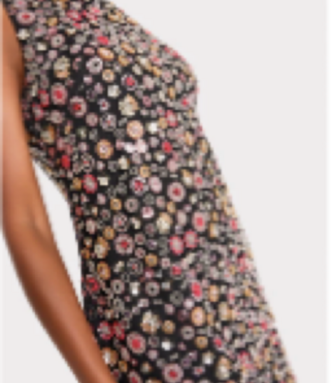 Milly Ivette Gem Embellished Shift Dress SZ 4