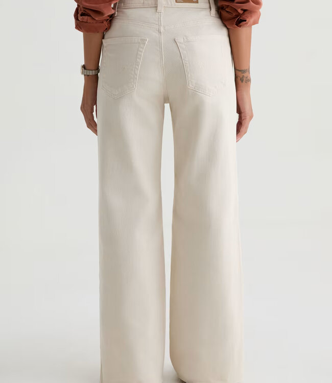 Adriano Goldschmied Saige Wide Leg Crop Cream