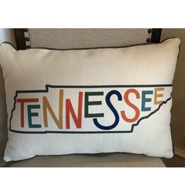 Little Birdie Tennessee State Pillow