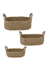 Creative Brands Large Seagrass Oval Basket