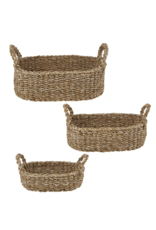 Creative Brands Small Seagrass Oval Basket