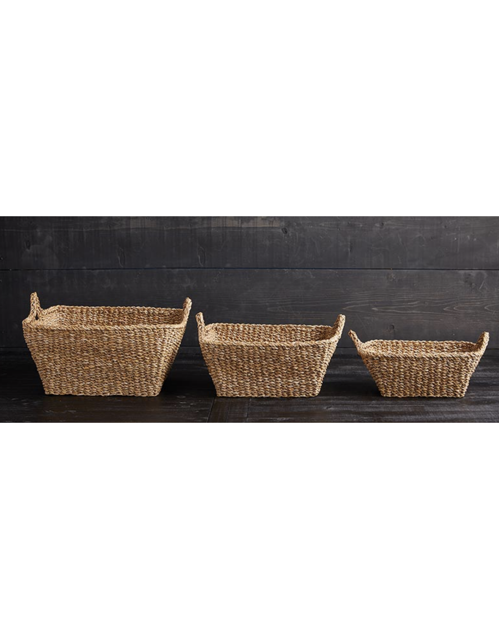 47th Medium Rectangle Seagrass Basket