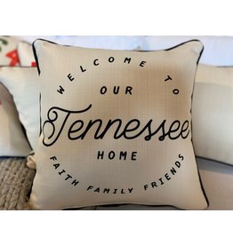 Little Birdie Our State Tennessee Pillow