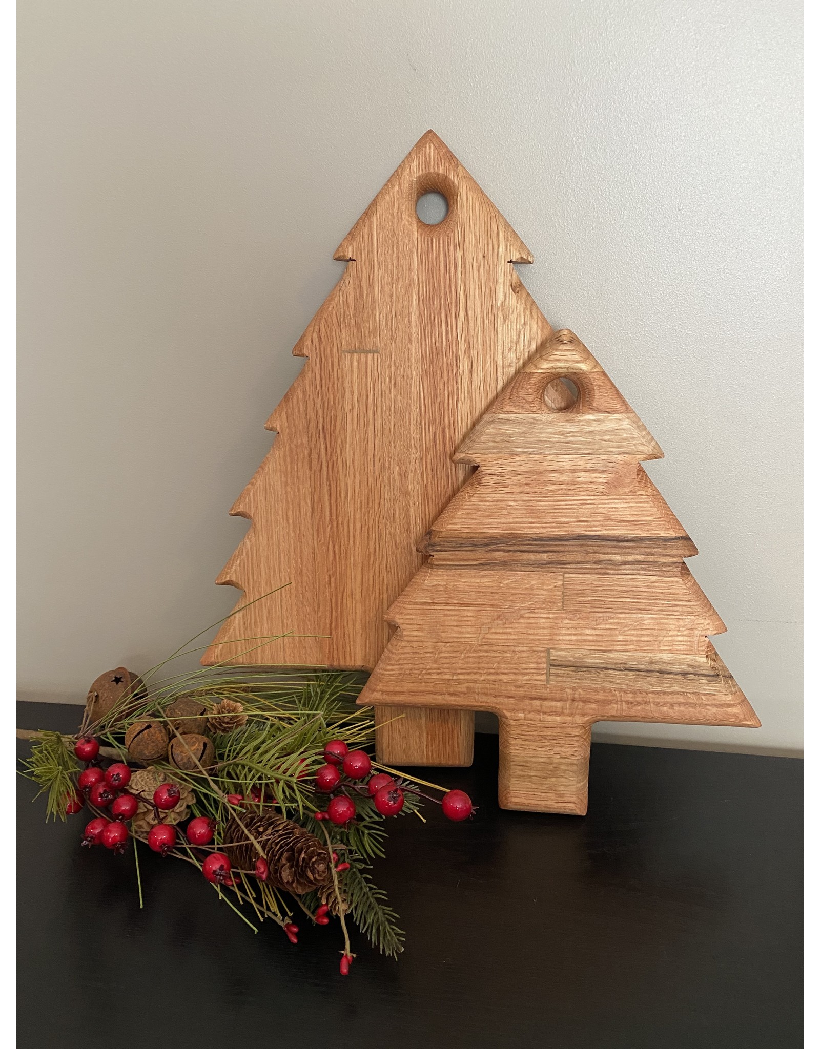 Gypsy Wagon Christmas Tree Cutting Board Medium
