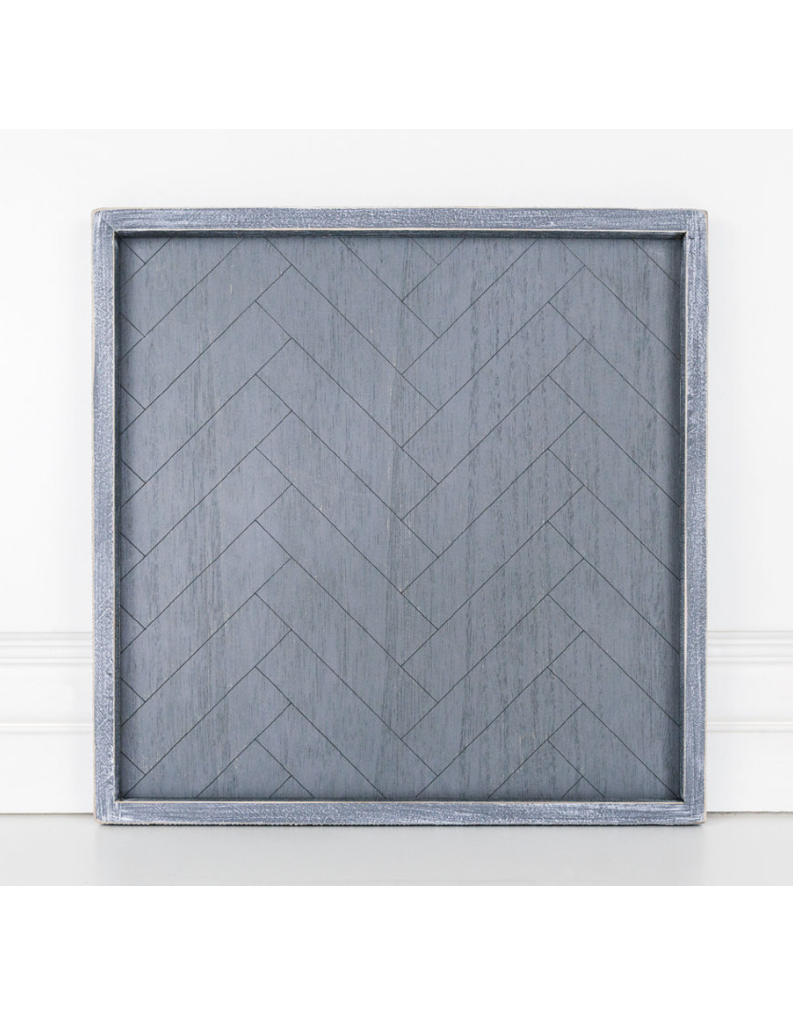 Adams & Co. Herringbone Charger 15" x 15"