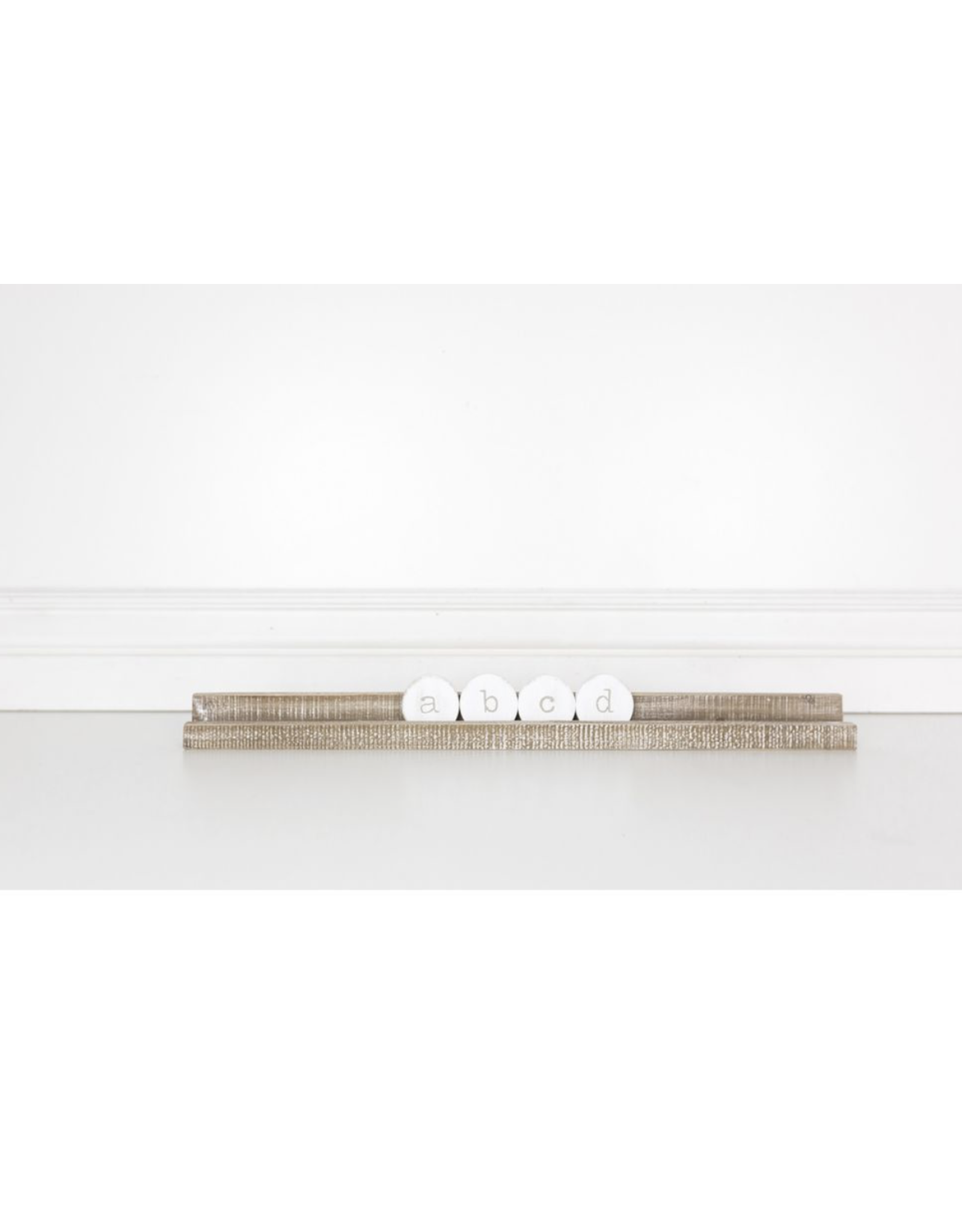 Adams & Co. 20" Letter Tile Ledgie