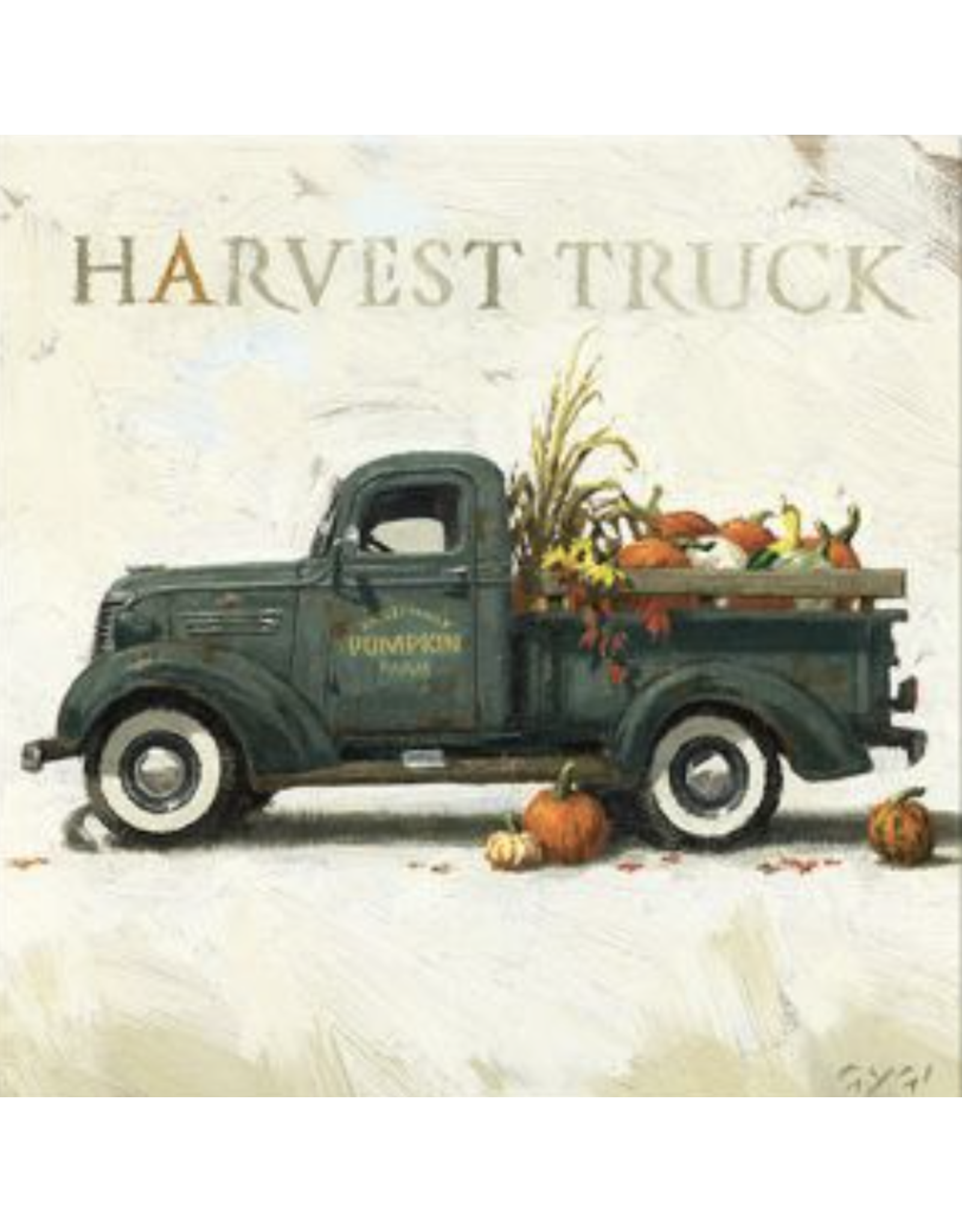 Sullivans Farmhouse Truck Wall Art 9" x 9"