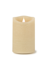 Melrose LED Designer Candle Ivory