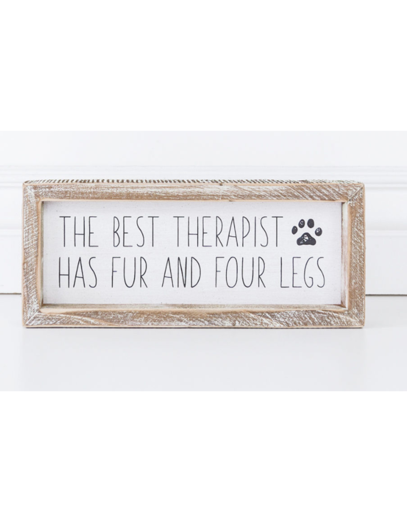 Adams & Co. Best Therapist Has Fur Sign