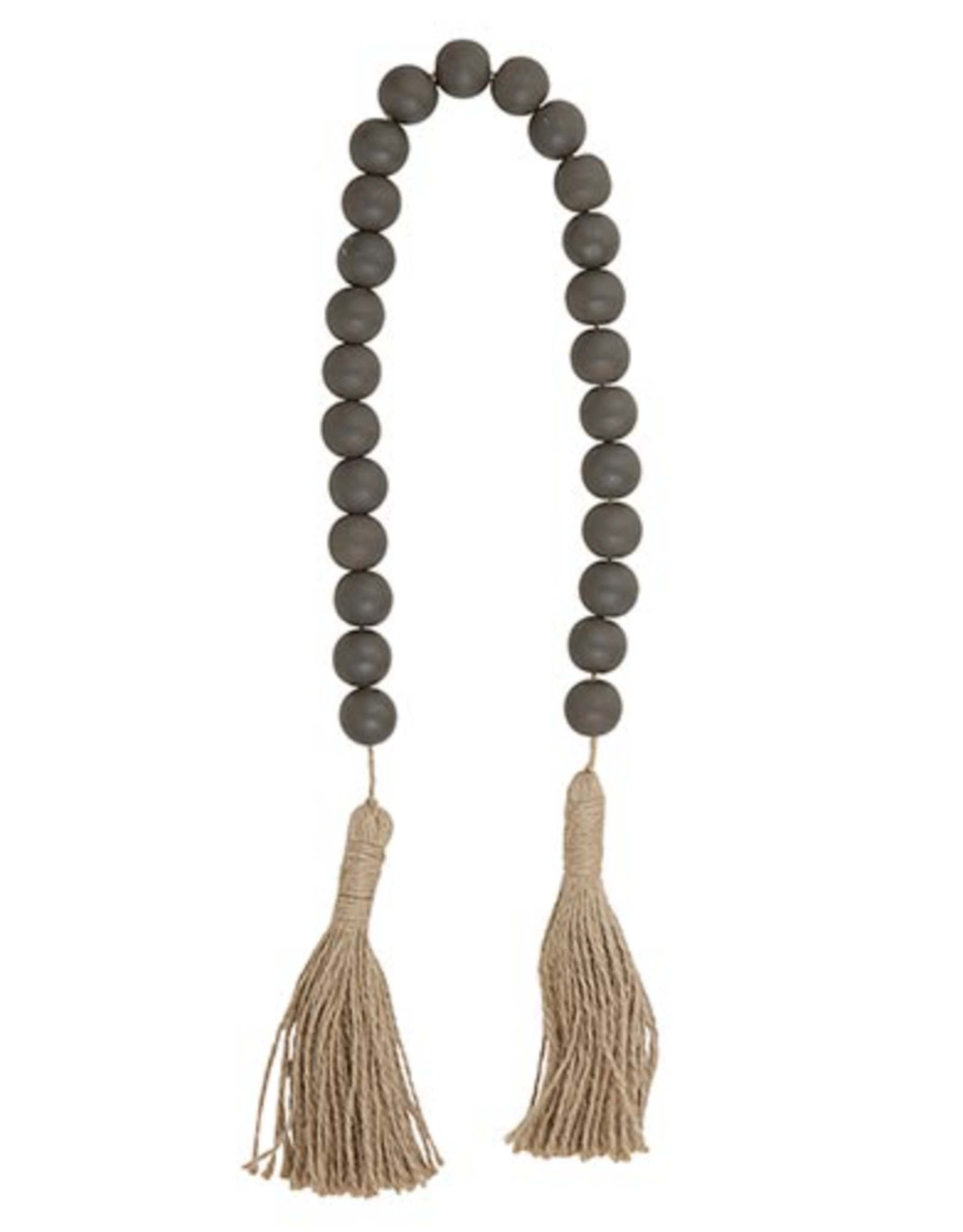 Creative Brands Bead with Jute Tassle