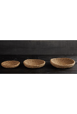 Creative Brands Seagrass Round Tray Large