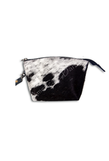 American Darling Black on White Hair On Pouch