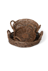 Park Hill Brown Willow Tray Large