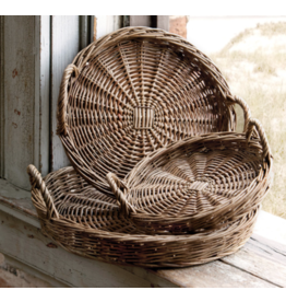 Park Hill Brown Willow Tray Medium