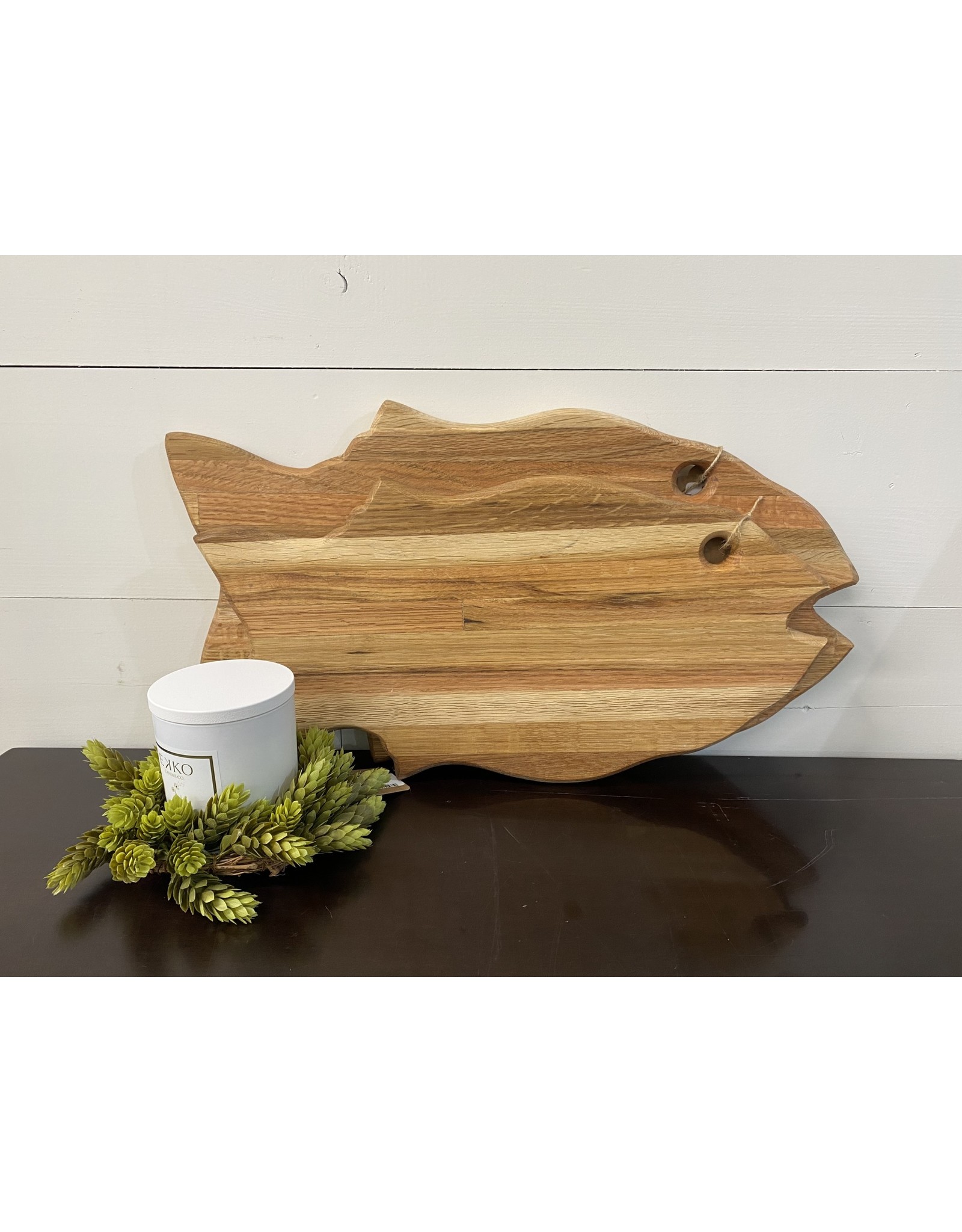 Gypsy Wagon Medium Salmon Cutting Board