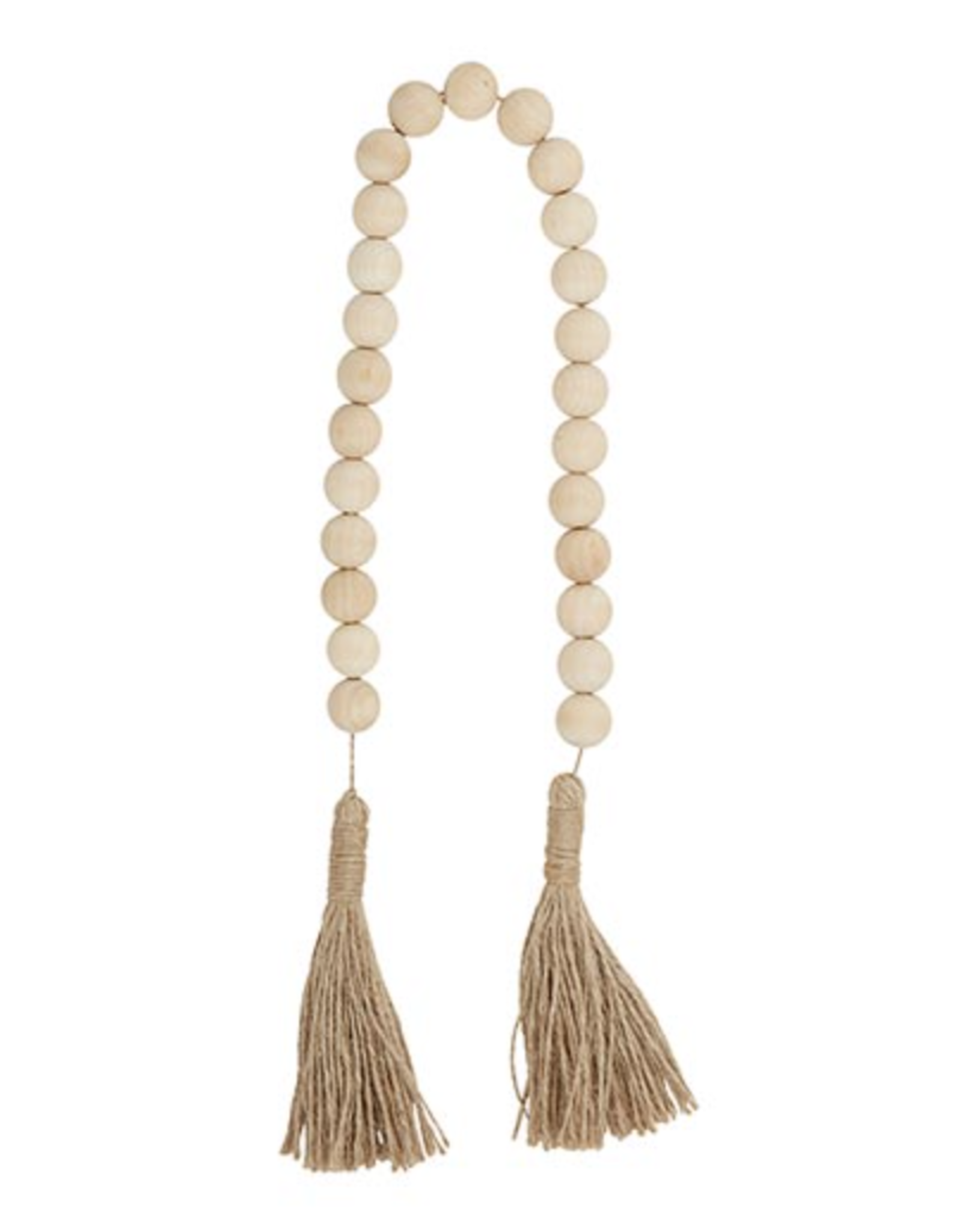 Creative Brands Bead with Jute Tassle