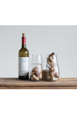 Creative Co-Op Stemless Wine Glass