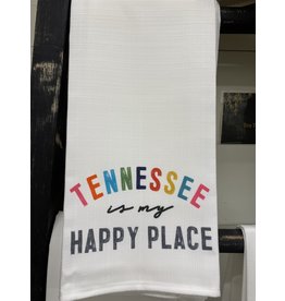 Little Birdie Tennessee Is My Happy Place Tea Towel
