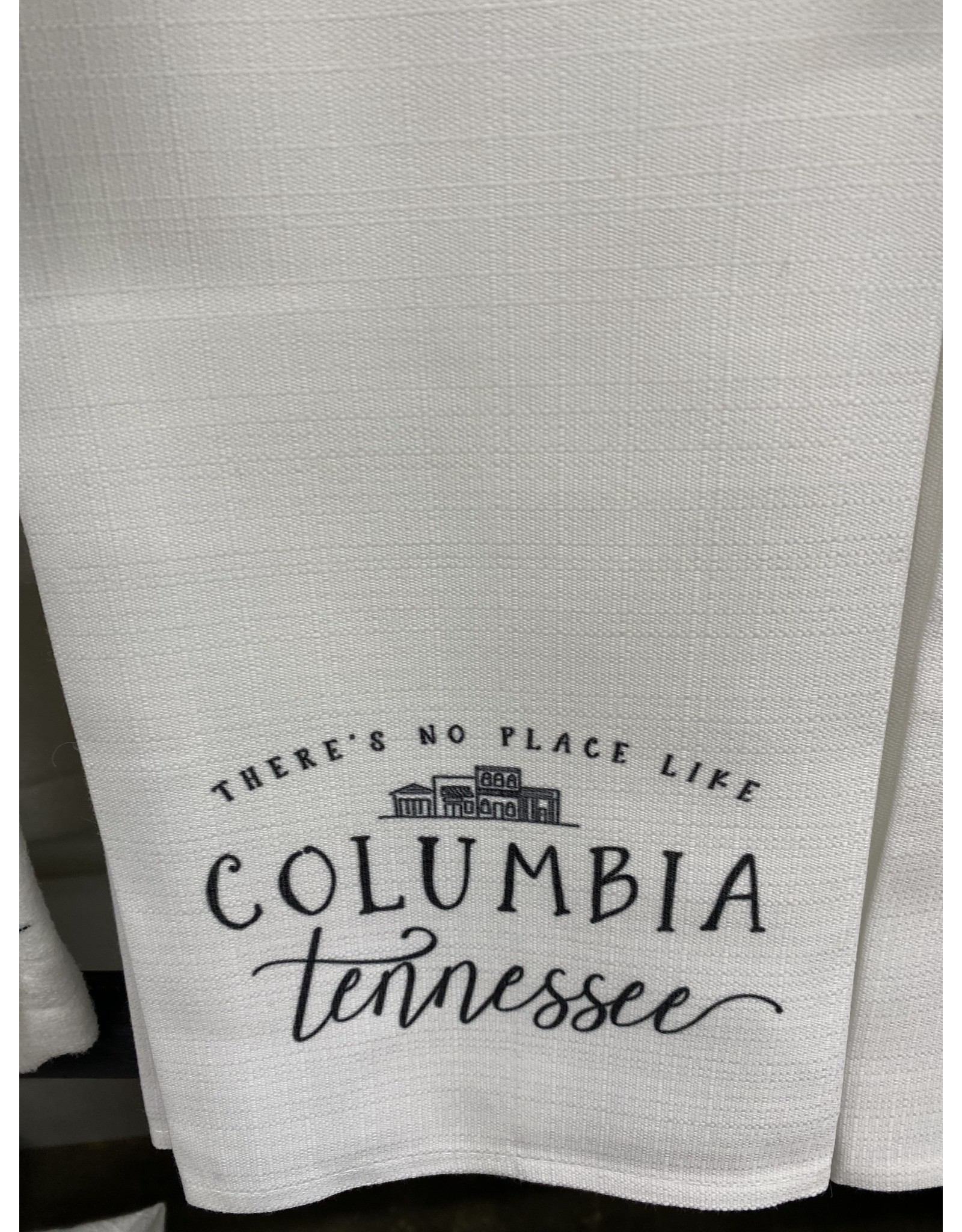 Little Birdie There's No Place Like Columbia Tea Towel