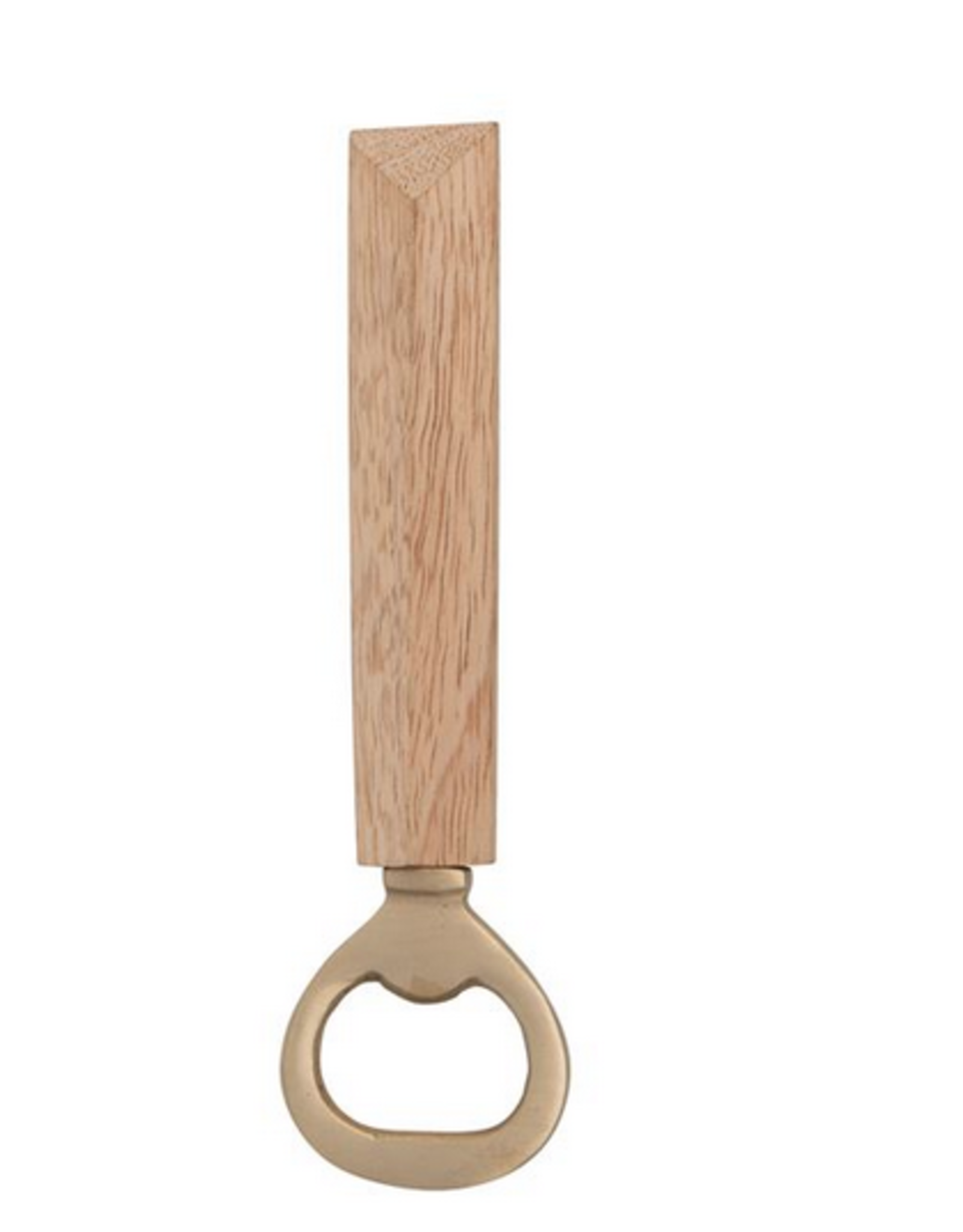 Bloomingville Brass Bottle Opener with Mango Wood