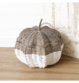 Audrey's Pumpkin Shaped Basket