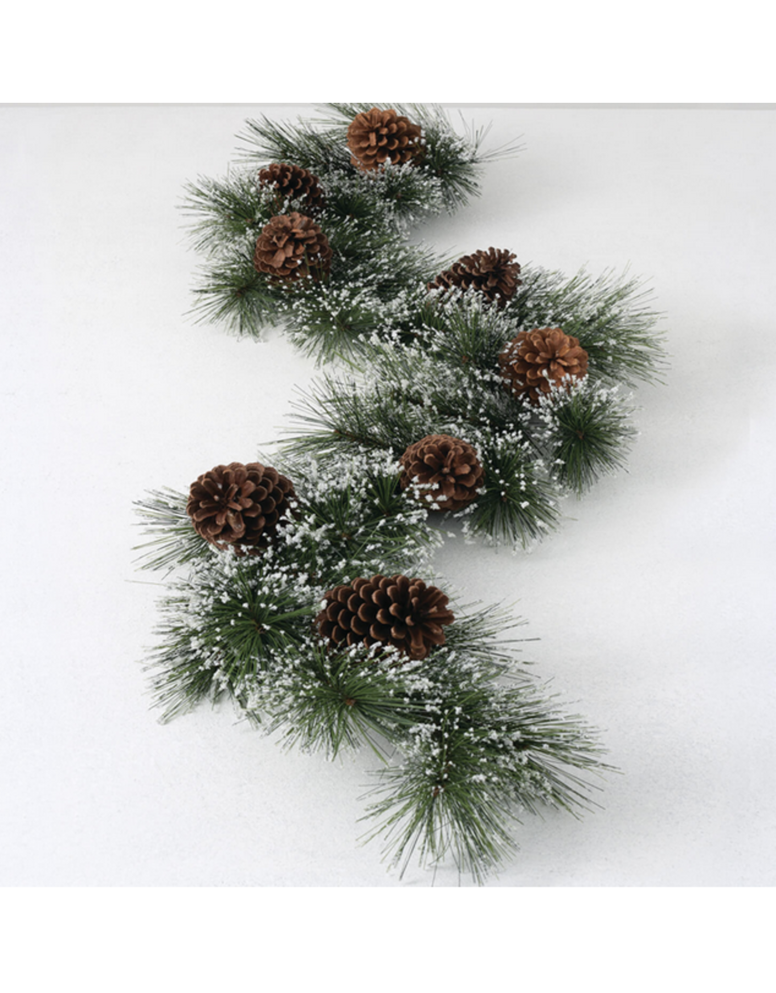 Frosted Long Pine Cone Pick – Sullivans Home Decor