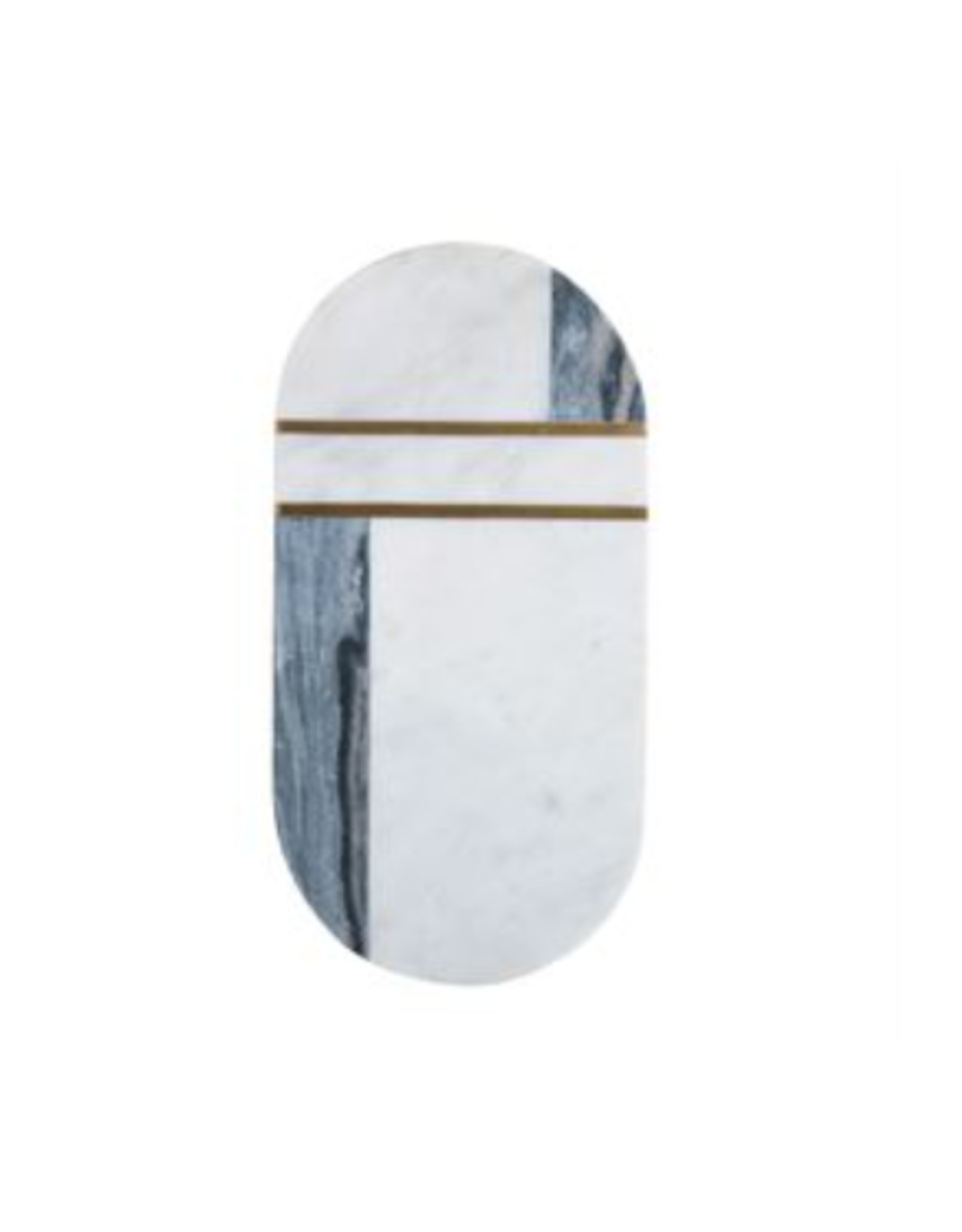 Bloomingville Marble with Brass Board