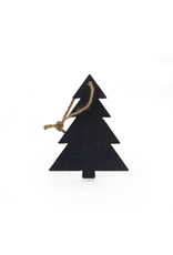 Johnson Plastics 5" Slate Christmas Tree (engraving included for one side)