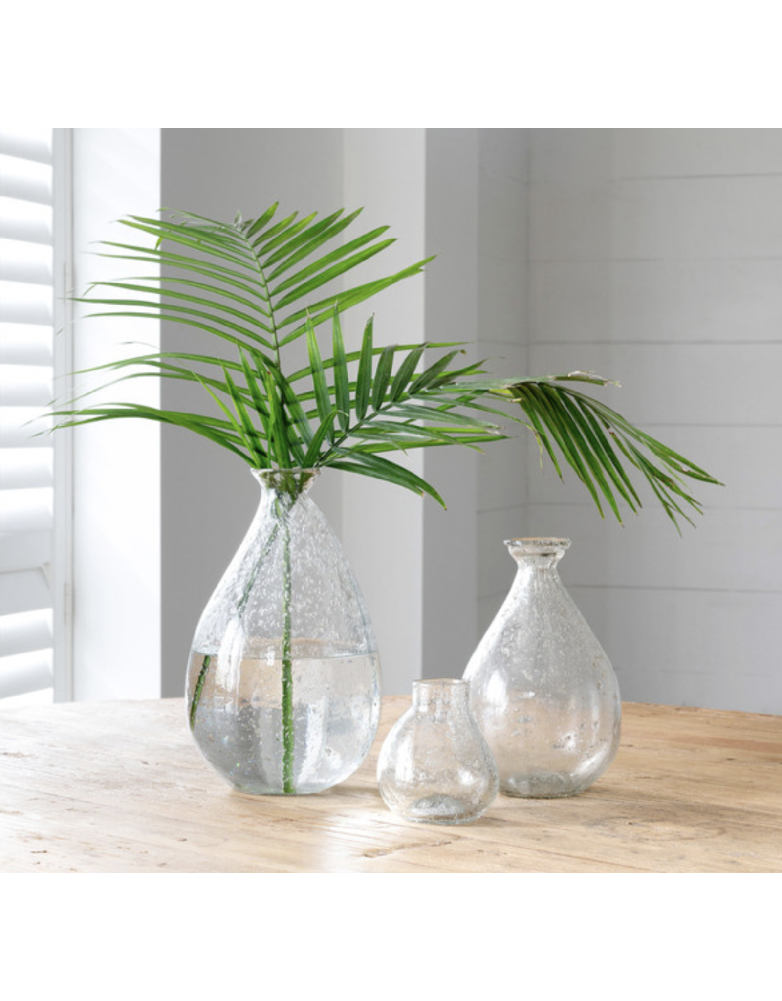 Park Hill Dylan Organic Seeded Glass Vase