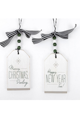 Adams & Co. Holiday Reversible Tag Ornament