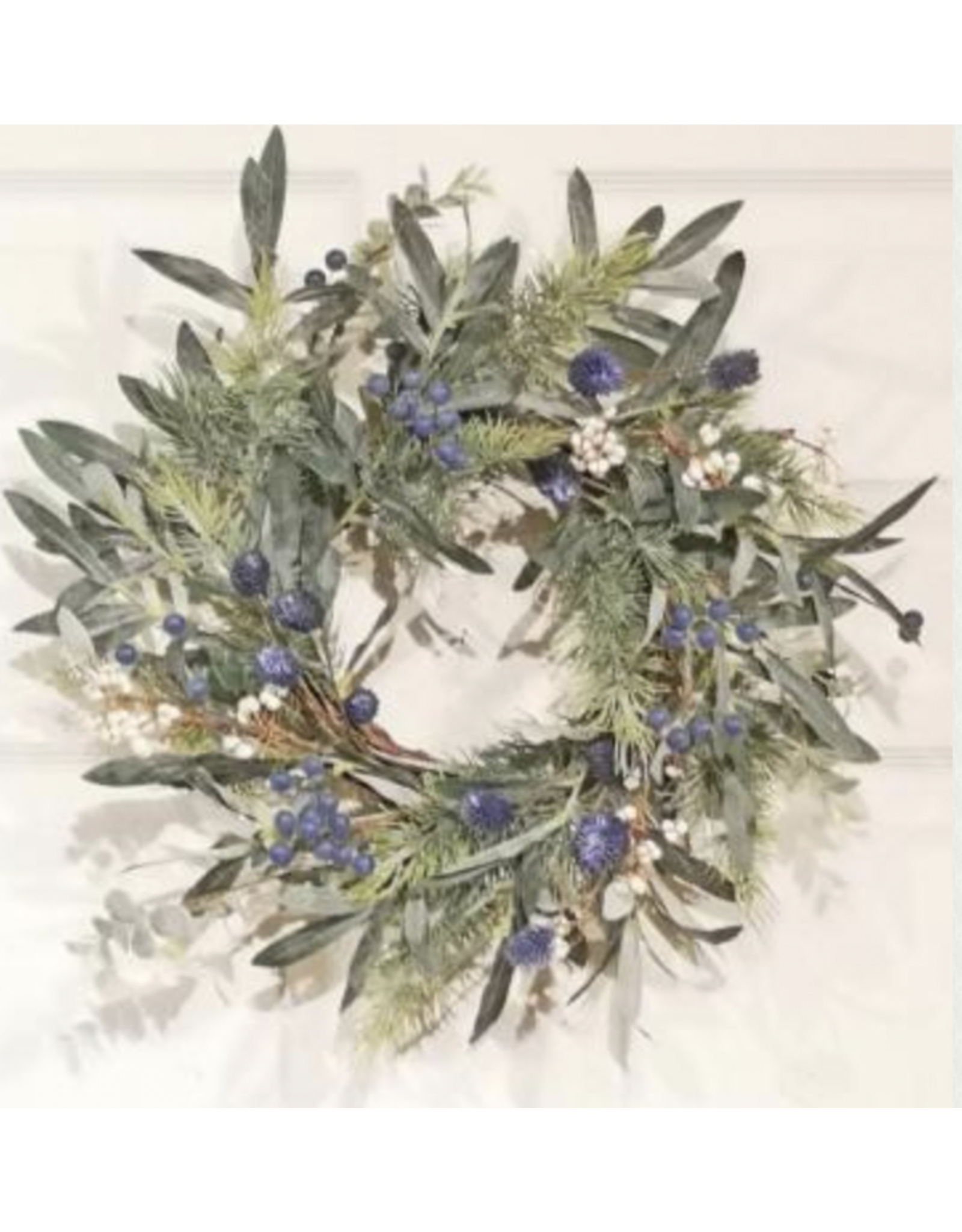 Fantastic Craft Olive & Blueberry Wreath 16"