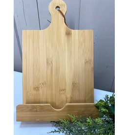 Everything Branded Bamboo Cookbook & Tablet  Holder