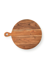 Demdaco Round Wood Serving Board