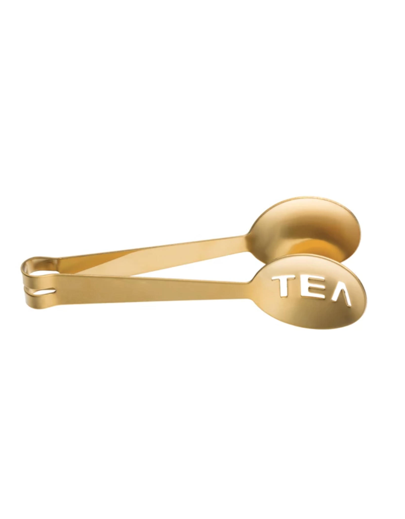 Creative Co-Op Stainless Steel Gold Tea Tongs