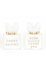 Adams & Co. Happy Easter/Some Bunny Love You Block Sign