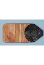 Be Home Black Marble & Acacia Board, Large