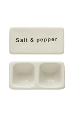 Creative Co-Op Salt & Pepper Pinch Pot